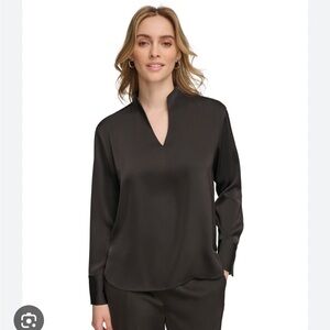 Calvin Klein long sleeved blouse